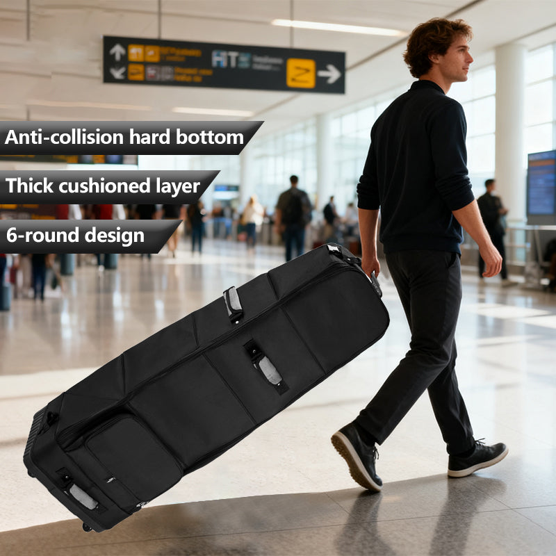 Golf Travel Bag for Airlines with Universal Wheel