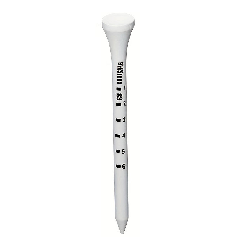 Wooden Golf Tee with Scale 100 Pack