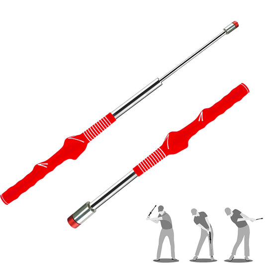 Golf Swing Trainer Aid with Metal Adjustable Head
