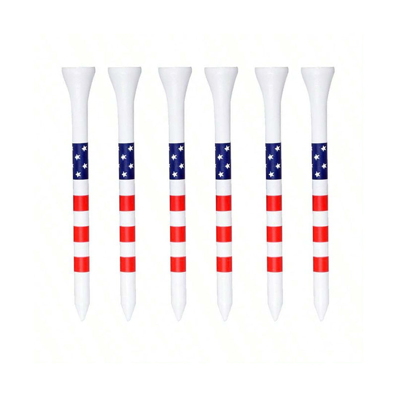 Golf Tees Durable Bamboo Tees 3-1/4" 100 Pack