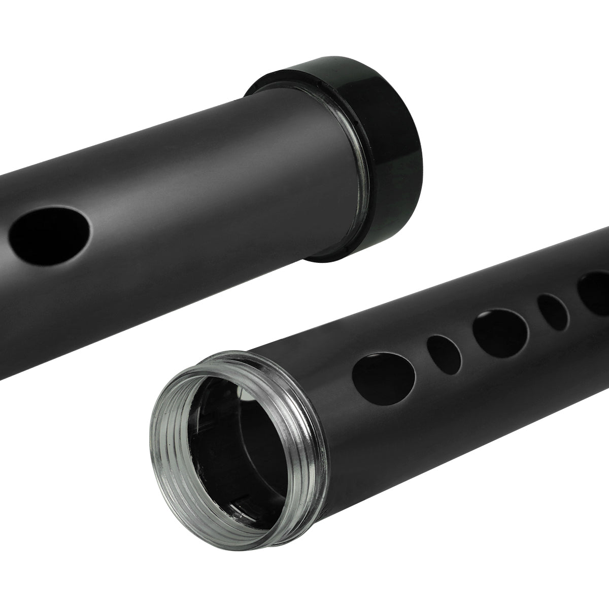 Golf Ball Picker Tube 2 Sections Aluminium Alloy  with Plastic Hooks