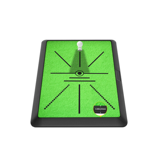 Golf Hitting Mat for Swing Path Feedback Detection Batting Training