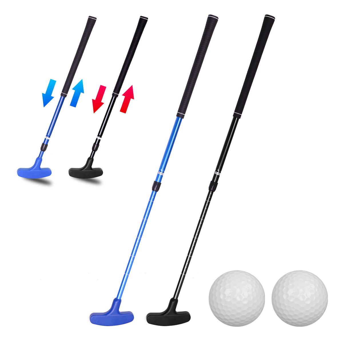 Mini Golf Putter 2PK with 2 Balls