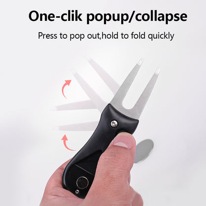 Foldable Golf Divot Tool