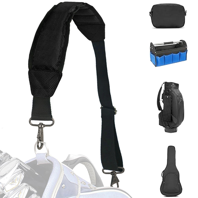 Golf Bag Shoulder Strap Adjustable Single Padded
