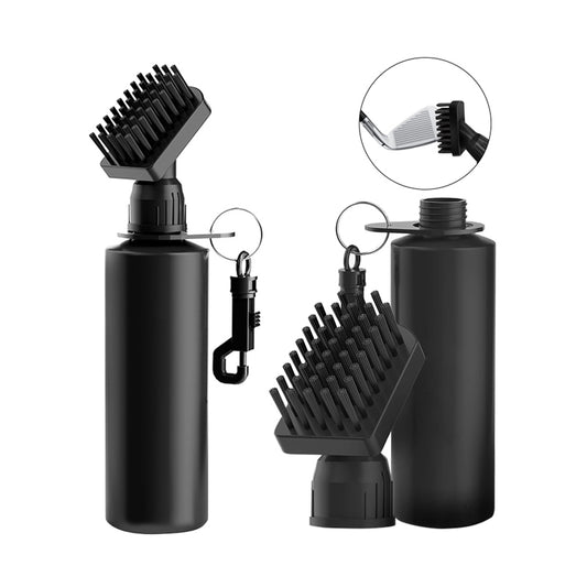 Larger Capacity Golf Clean Brush with Water Various Retractable Clip