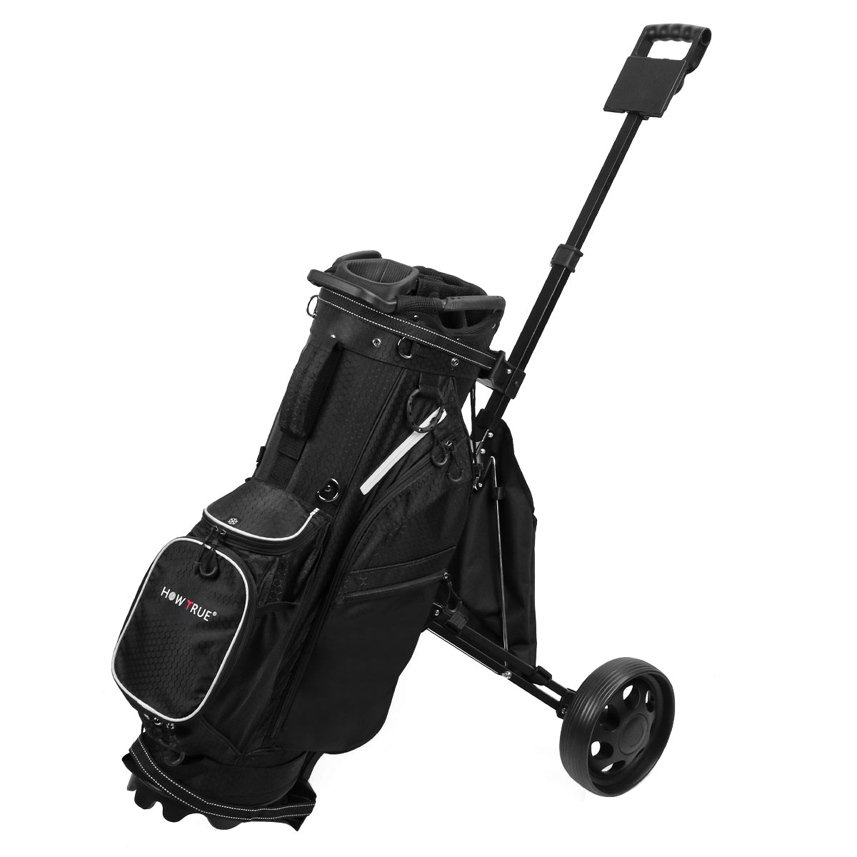 Two Wheel Golf Trolley Light Weight For Hand