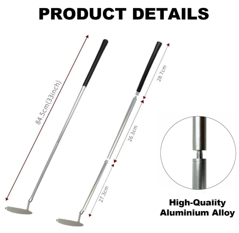 Portable Detachable Executive Golf Putter Set
