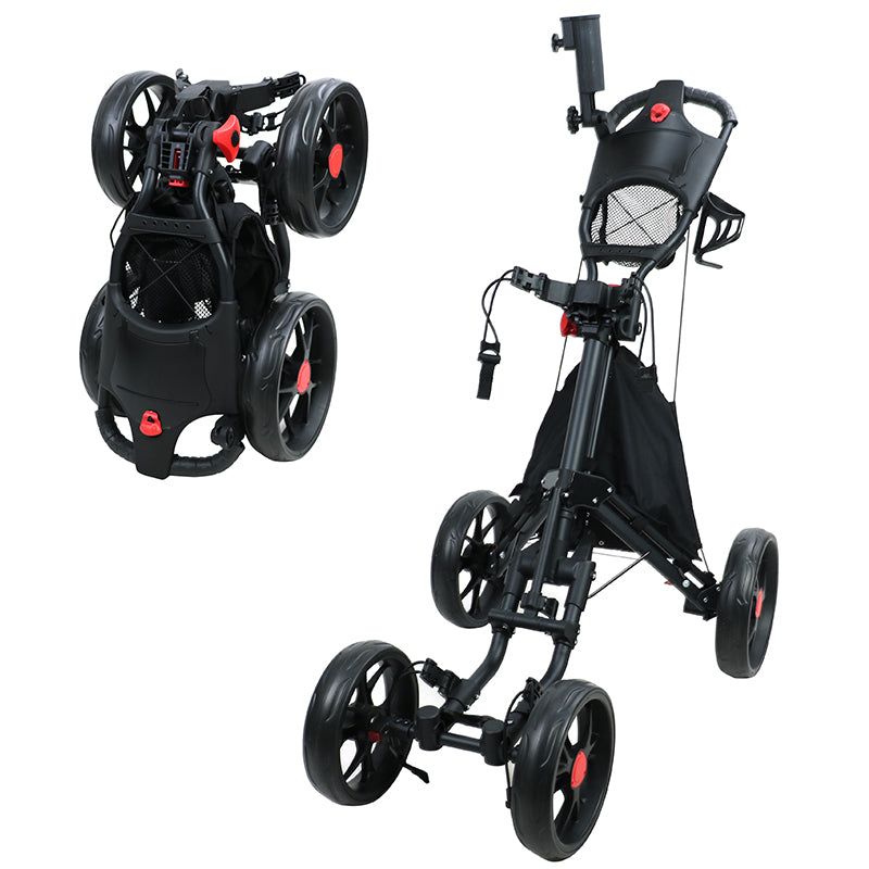 Golf Push Cart 4 Wheel