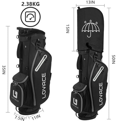 14 Way Lightweight Golf Club Stand Bag