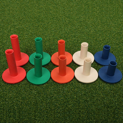 Golf Rubber Tees Practice Training Mixed Size