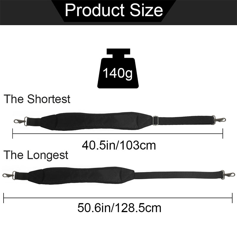 Golf Bag Shoulder Strap Adjustable Single Padded