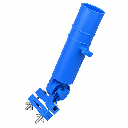 Adjustable Golf Trolley Umbrella Holder, No‑Drill Clamp‑On Umbrella Stand, Quick Install Removable Golf Cart Umbrella Mount