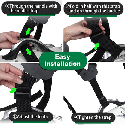 Golf Bag Straps Replacement Adjustable Double Shoulder