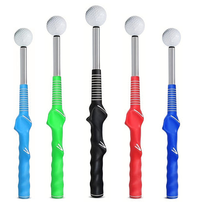 Golf Swing Trainer Aid with Click Feedback