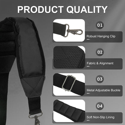 Golf Bag Shoulder Strap Adjustable Single Padded