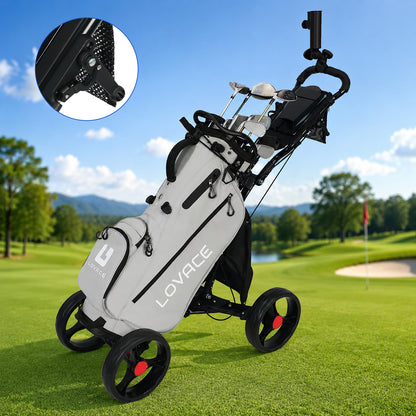 Golf Push Cart 4 Wheel X003