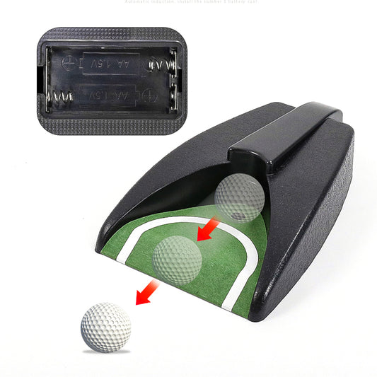 Golf Ball Automatic Returner Putting Cup with Ball Return