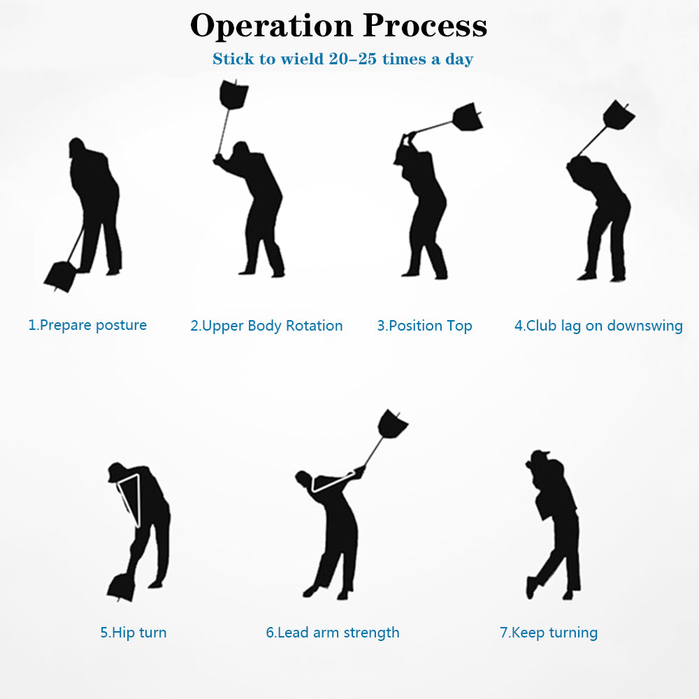 Golf Power Resistance Swing Fan Trainer