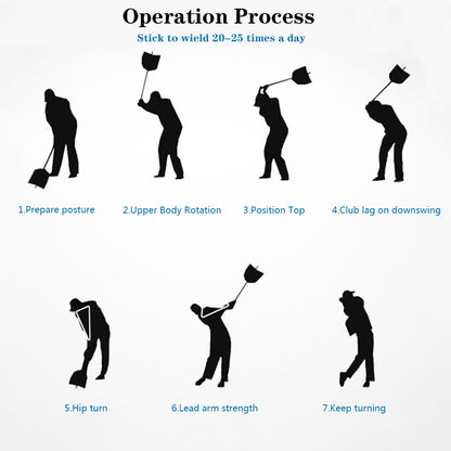 Golf Power Resistance Swing Fan Trainer