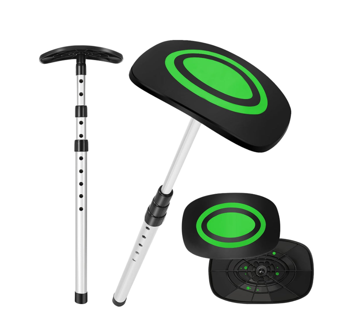 Golf Club Bag Portable Support System Pole