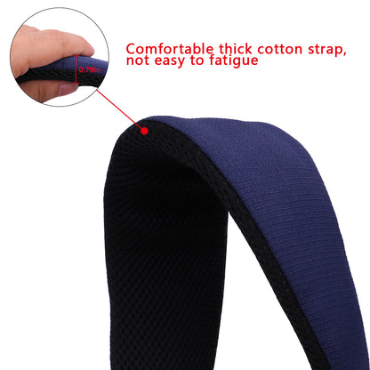 Golf Bag Straps Replacement Adjustable Double Shoulder Use for 4 Clips