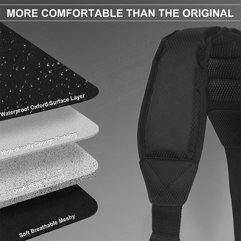 Golf Bag Shoulder Strap Adjustable Single Padded