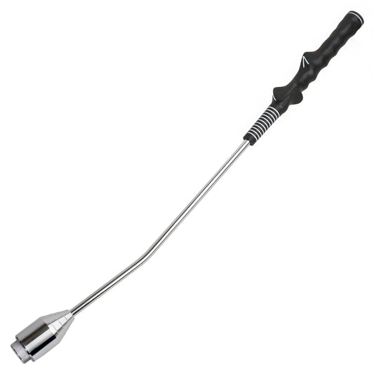 Golf Swing Trainer Aid with Weighted Iron Head