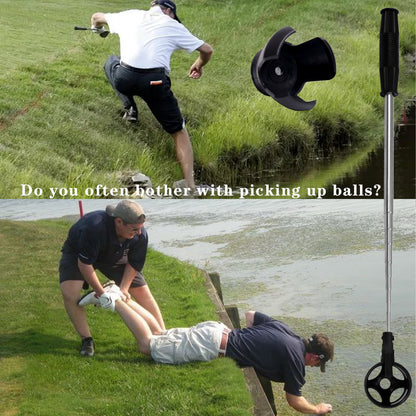 Stainless steel Telescopic Extendable Golf Ball Retriever