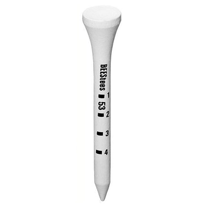 Wooden Golf Tee with Scale 100 Pack