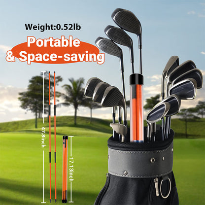 Golf Alignment Sticks 3 Sections