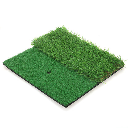 Dual-Turf Golf Practice Mat Set (30x30cm) – All Accessories Included