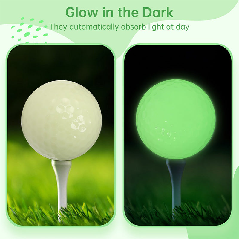 Fluorescent Golf Ball for Night Sports