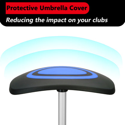 Golf Club Bag Portable Support System Pole