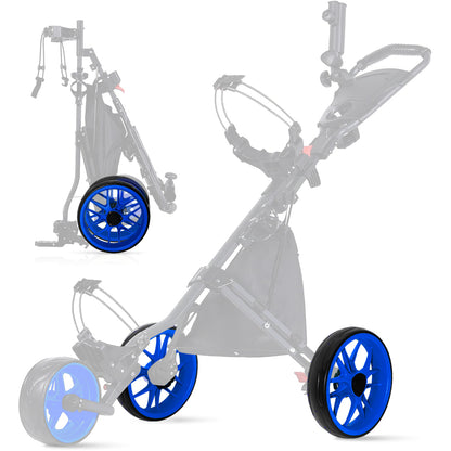 Golf Push Cart Wheels Replacement Diameter 10"