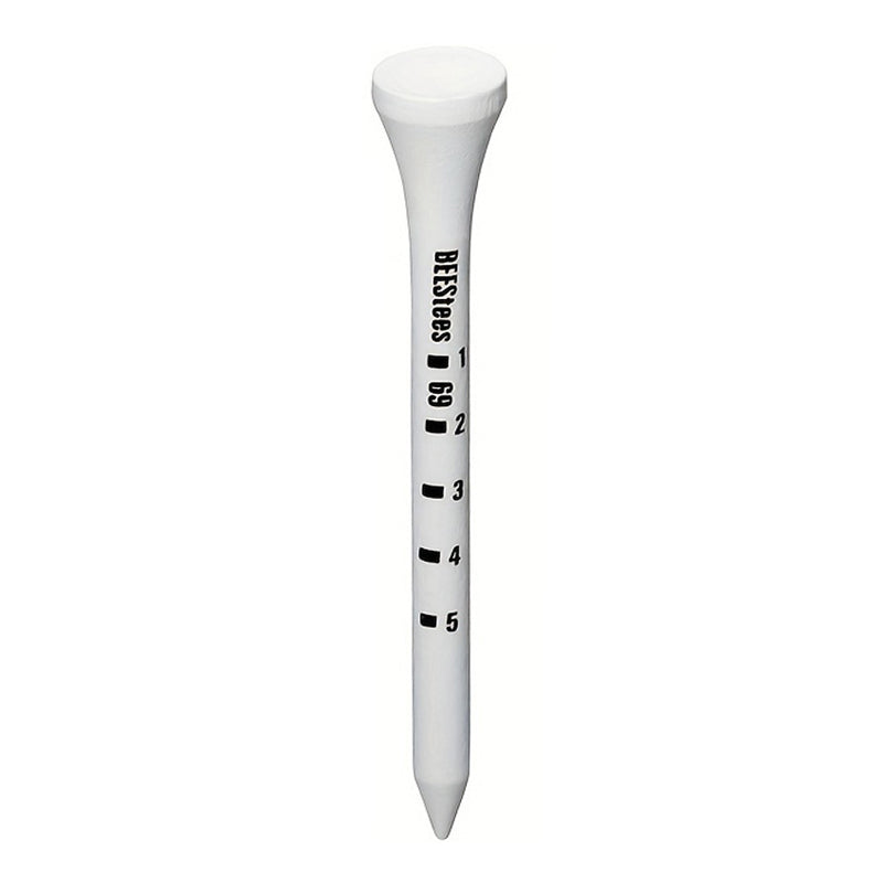 Wooden Golf Tee with Scale 100 Pack