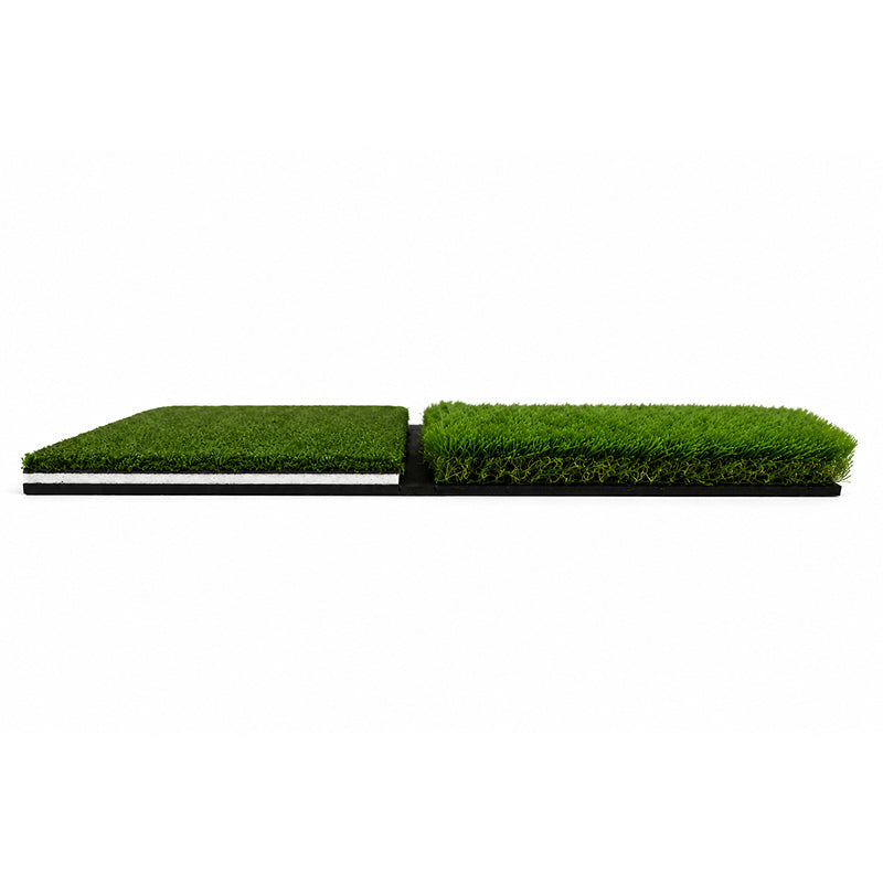 Golf Hitting Mat High-Elasticity Artificial Turf Mat, Portable Golf Swing Training Mat