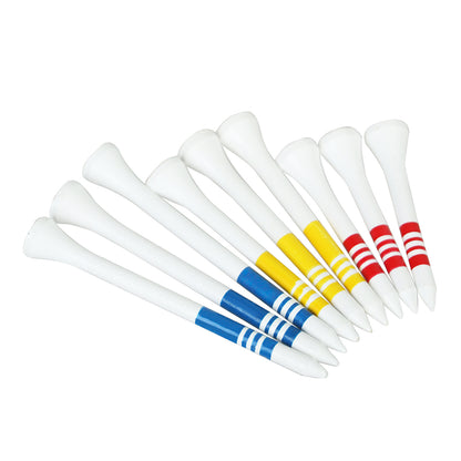 Golf Wooden Tee 3-1/4", 2-3/4", 2-1/8"  100 Pack