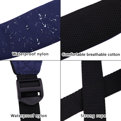 Golf Bag Straps Replacement Adjustable Double Shoulder Use for 4 Clips
