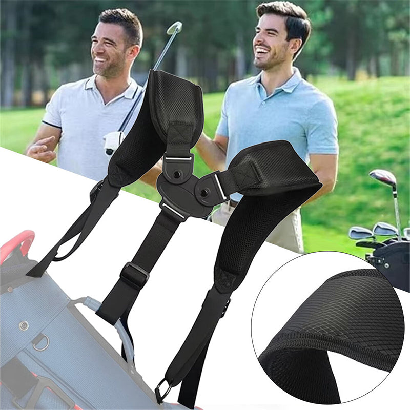 Golf Bag Straps Replacement Adjustable Double Shoulder