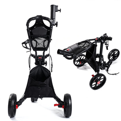 3 Wheel Golf Push Cart X006