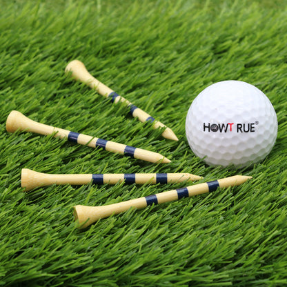 Natrual Wooden Golf Tees 100 Pack 3-1/4"