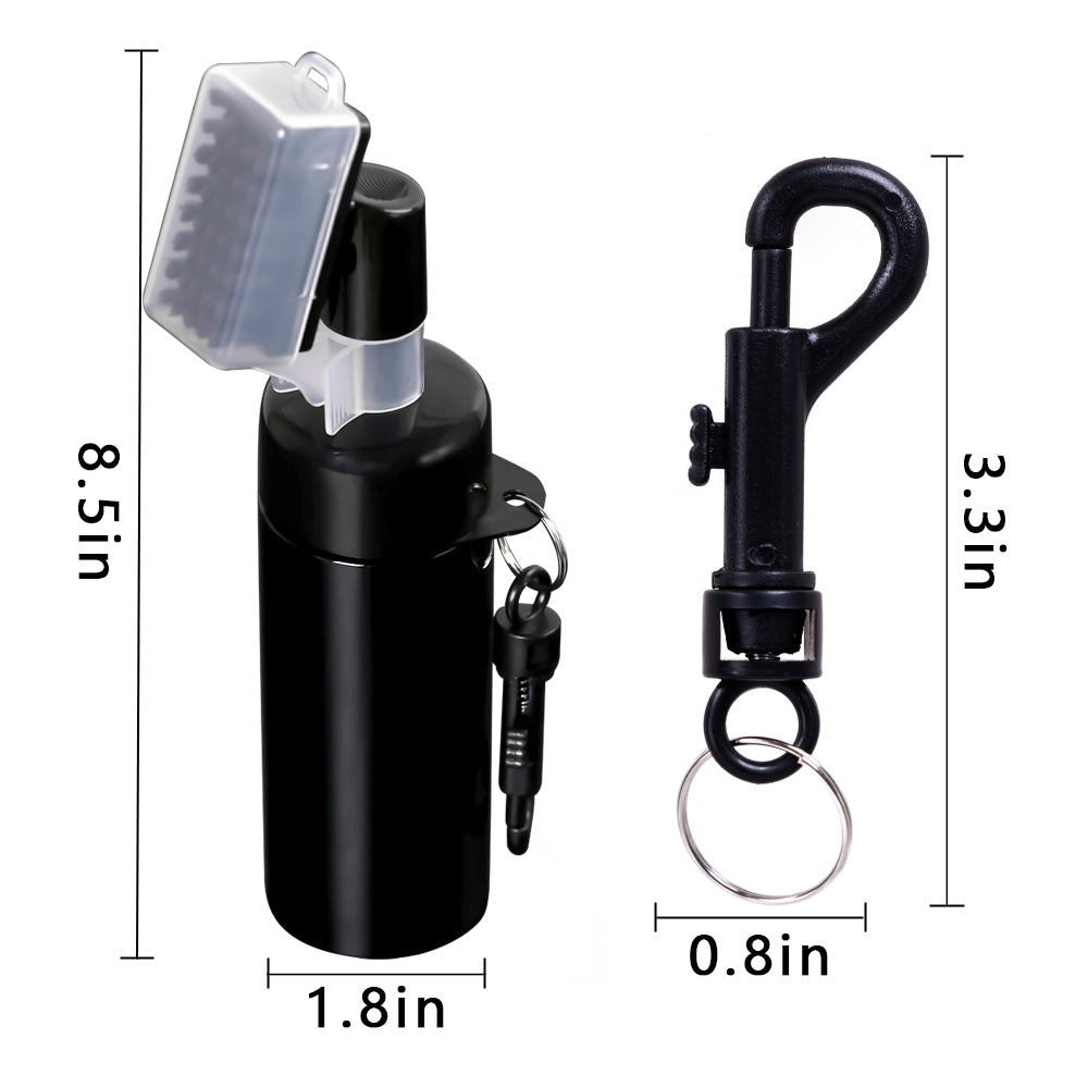 Golf Club Clean Brush with Water Bottle