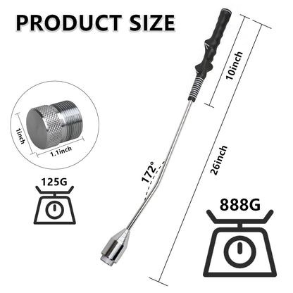 Golf Swing Trainer Aid with Weighted Iron Head