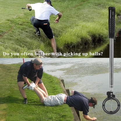 Golf Ball Retriever 9FT Telescopic Spring Head