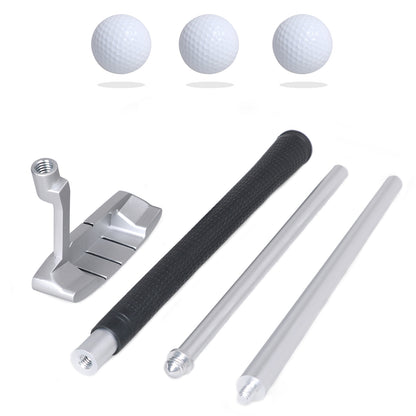 Golf Putting Mat with Putter and Balls