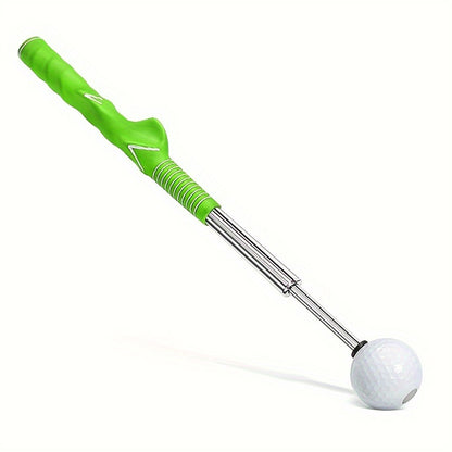 Golf Swing Trainer Aid with Click Feedback
