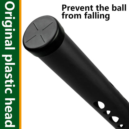 Golf Ball Picker Tube 2 Sections Aluminium Alloy  with Plastic Hooks