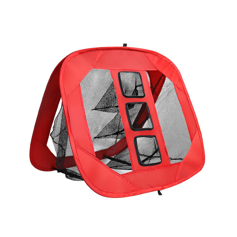 Square Golf Practice Net Multiple Chipping Targets