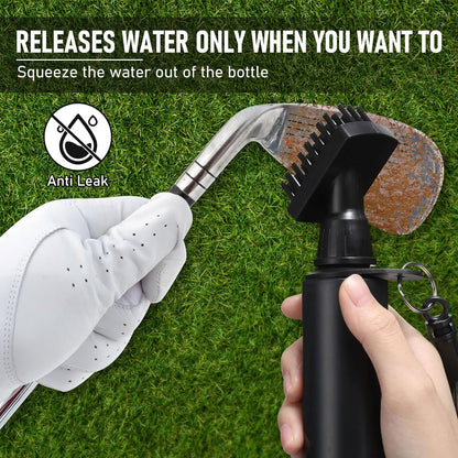 Larger Capacity Golf Clean Brush with Water Various Retractable Clip